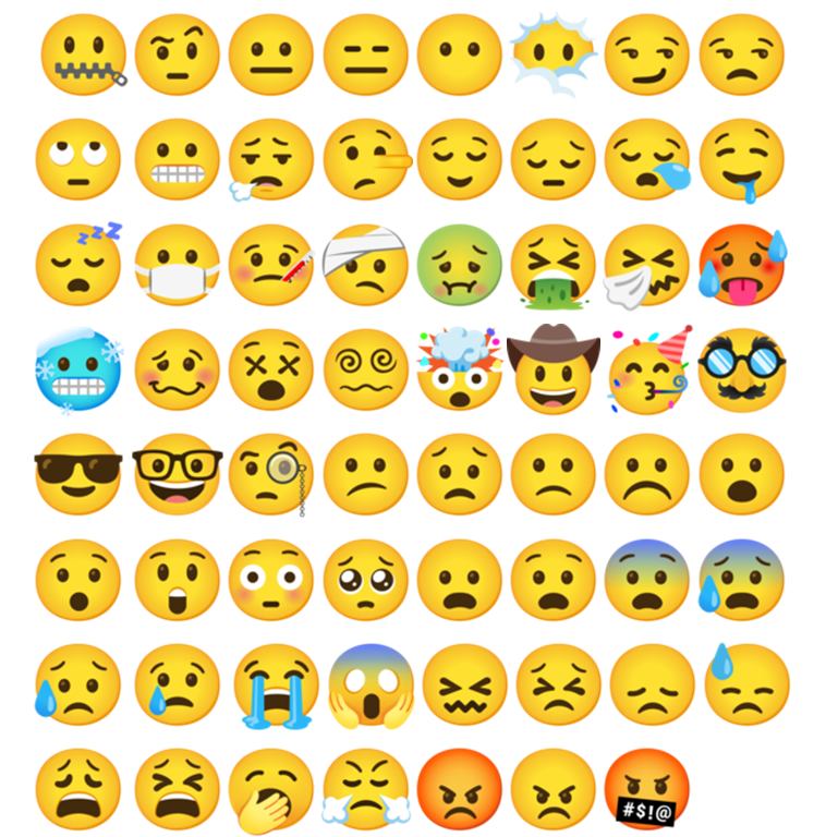 Smileys emojis
