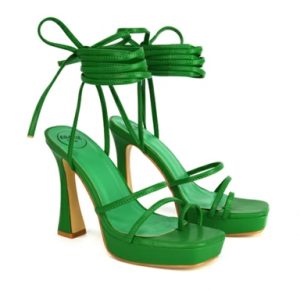 lace up womens platform heels