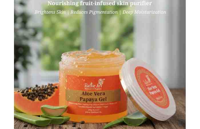 papaya + aloe vera soothing mask