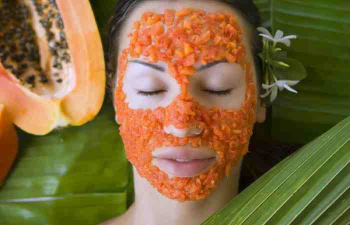 what is a papaya face mask