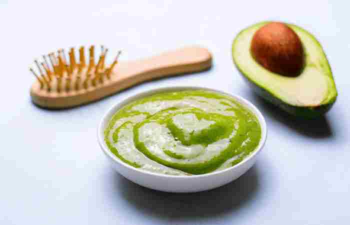 what Is an avocado hair mask