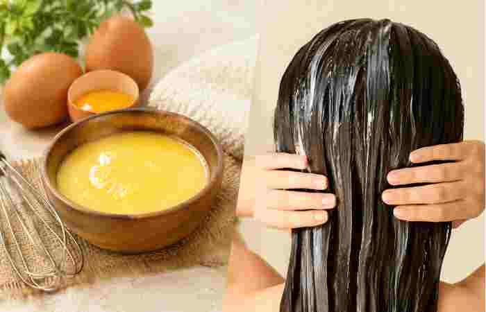 what Is an egg hair mask