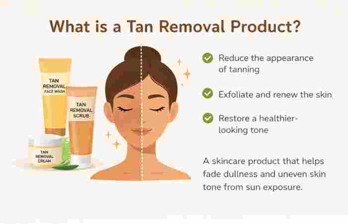 what is a tan removal product