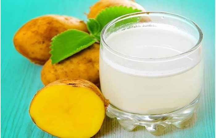 what is potato juice